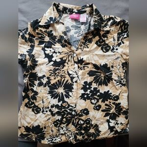 Pappagallo Floral Blouse